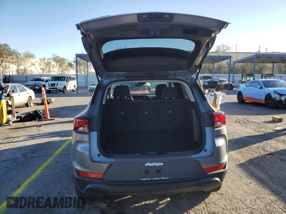 2024 Chevrolet TrailBlazer LS with VIN KL79MMS22RB191520, listed as a Copart auction lot 46158955 with 2,546 mi miles and Salvage Title. Bid and sale history available at DreamBid. Image 6.