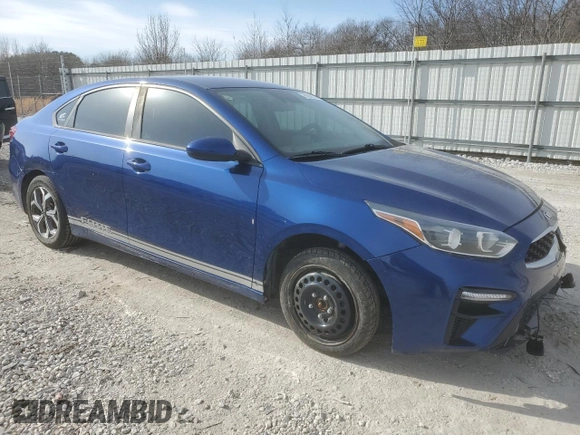 2019 Kia Forte LXS with VIN 3KPF24AD1KE005943, listed as a Copart auction lot 89268575 with 125,304 mi miles and Salvage Title. Bid and sale history available at carsss.com. Image 4.