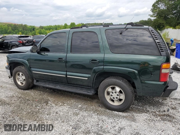 2001 Chevrolet Tahoe LT with VIN 1GNEK13T21J168737, listed as a Copart auction lot 56449655 with 133,688 mi miles and Salvage title. Bid and sale history available at DreamBid. Image 2.