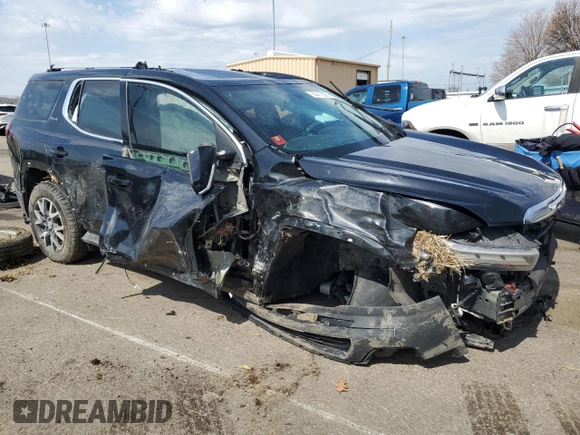 2021 GMC Acadia SLE z VIN 1GKKNKLA0MZ156362, wystawiony jako Copart lot #50412925 z przebiegiem Nie podano mil oraz Szkoda całkowita • Salvage title. Historia ofert i sprzedaży dostępna na DreamBid. Obrazek 4.