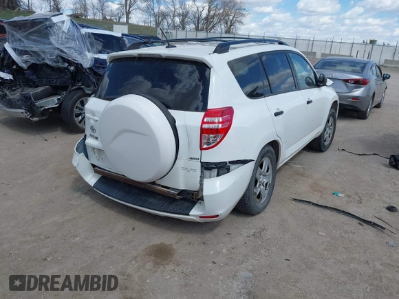2012 Toyota RAV4 with VIN 2T3BF4DV4CW235585, listed as a IAAI auction lot 42007182 with 142,824 mi miles. Bid and sale history available at carsss.com. Image 4.