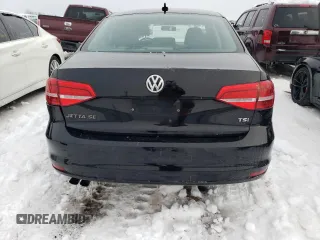 2015 Volkswagen Jetta SE with VIN 3VWD17AJ0FM247567, listed as a Copart auction lot 58827334 with 105,650 mi miles and Non repairable. Bid and sale history available at DreamBid. Image 6.