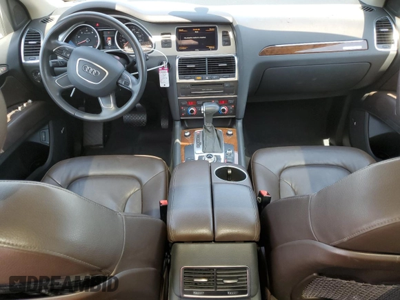 2013 Audi Q7 Premium Plus with VIN WA1LGAFE2DD013357, listed as a Copart auction lot 64761945 with 108,009 mi miles and Salvage title. Bid and sale history available at DreamBid. Image 8.