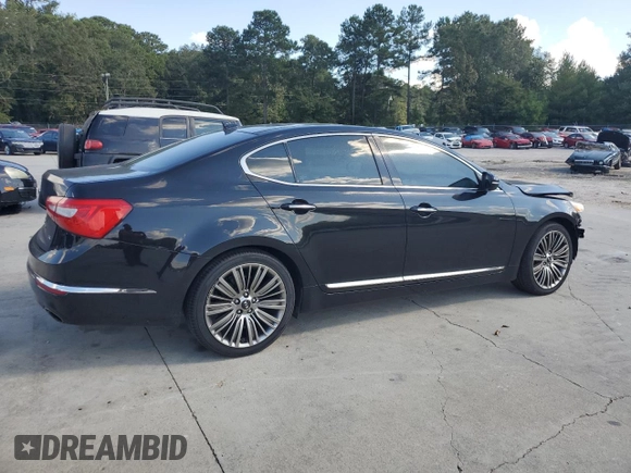 2014 Kia Cadenza Limited with VIN KNALN4D77E5140910, listed as a Copart auction lot 74577294 with 149,006 mi miles and Salvage Title. Bid and sale history available at carsss.com. Image 3.