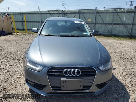 2013 Audi A4 Premium Plus with VIN WAUFFAFL2DN038206, listed as a Copart auction lot 53496745 with 131,005 mi miles and Salvage Title. Bid and sale history available at carsss.com. Image 5.