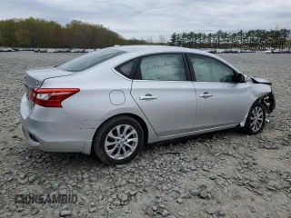 2019 Nissan Sentra SV with VIN 3N1AB7AP1KY400048, listed as a Copart auction lot 53985405 with 49,447 mi miles and Salvage Title. Bid and sale history available at DreamBid. Image 3.