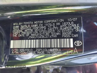 2008 Scion xD with VIN JTKKU10438J014799, listed as a IAAI auction lot 42107563 with 215,136 mi miles. Bid and sale history available at carsss.com. Image 9.