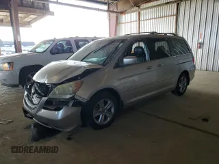 2008 Honda Odyssey Touring z VIN 5FNRL38998B052646, wystawiony jako Copart lot #58357145 z przebiegiem 200 943 mil mil oraz Szkoda całkowita • Salvage title. Historia ofert i sprzedaży dostępna na DreamBid. Obrazek 1.