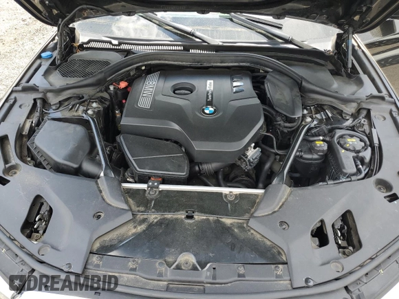 2018 BMW 5 Series 530i xDrive with VIN WBAJA7C56JWA71638, listed as a Copart auction lot 53943275 with 113,076 mi miles and Salvage Title. Bid and sale history available at carsss.com. Image 11.