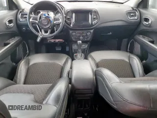 2021 Jeep Compass Altitude with VIN 3C4NJCBB2MT532314, listed as a Copart auction lot 57624295 with 55,329 mi miles and Salvage title. Bid and sale history available at DreamBid. Image 8.
