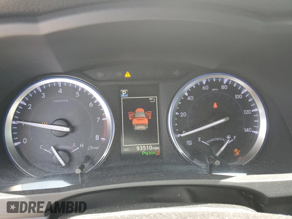 2018 Toyota Highlander Limited with VIN 5TDYZRFH6JS270973, listed as a Copart auction lot 61853575 with 93,510 mi miles and Salvage title. Bid and sale history available at DreamBid. Image 9.