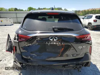 2019 Infiniti QX50 Essential with VIN 3PCAJ5M34KF103929, listed as a Copart auction lot 53356375 with 137,944 mi miles and Salvage title. Bid and sale history available at DreamBid. Image 6.