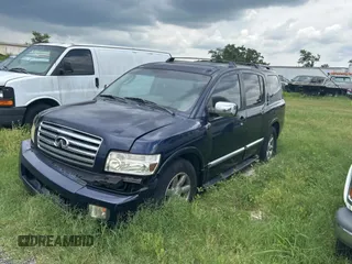 2007 Infiniti QX56 z VIN 5N3AA08A47N804400, wystawiony jako Copart lot #59031335 z przebiegiem 202 776 mil mil oraz Tytuł czysty. Historia ofert i sprzedaży dostępna na DreamBid. Obrazek 2.
