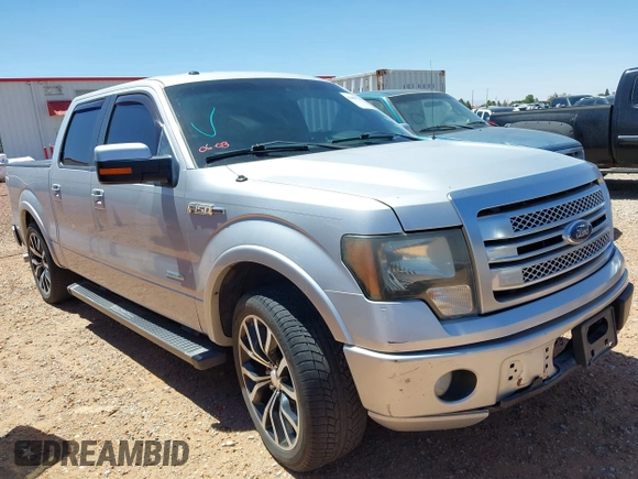 2013 Ford F-150 XL with VIN 1FTFW1CT6DKG47114, listed as a IAAI auction lot 42409920 with 155,140 mi miles and . Bid and sale history available at DreamBid. Image 1.