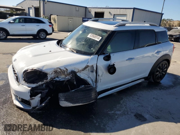 2019 MINI Countryman Cooper S with VIN WMZYT3C57K3J32709, listed as a Copart auction lot 83968914 with 87,969 mi miles and Non repairable. Bid and sale history available at DreamBid. Image 1.