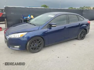 2016 Ford Focus SE with VIN 1FADP3F22GL249924, listed as a Copart auction lot 58971225 with 185,322 mi miles and Salvage title. Bid and sale history available at DreamBid. Image 1.