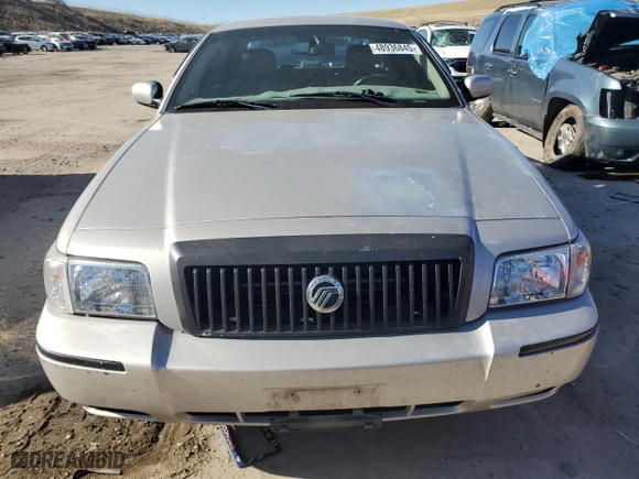 2006 Mercury Grand Marquis LS Premium with VIN 2MEHM75V26X641034, listed as a Copart auction lot 48936845 with 152,021 mi miles and Salvage Title. Bid and sale history available at carsss.com. Image 5.
