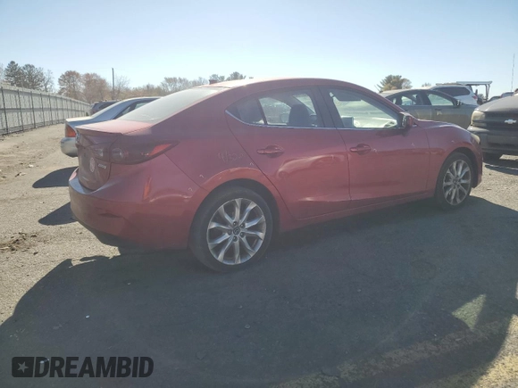 2015 Mazda 3 S Touring with VIN JM1BM1V31F1265180, listed as a Copart auction lot 78987154 with 99,208 mi miles and Salvage Title. Bid and sale history available at DreamBid. Image 3.