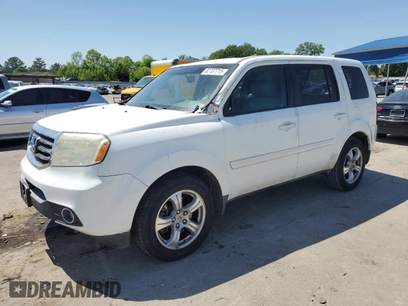 2012 Honda Pilot EX-L with VIN 5FNYF3H56CB034050, listed as a Copart auction lot 52707715 with 149,221 mi miles and Salvage Title. Bid and sale history available at carsss.com. Image 1.