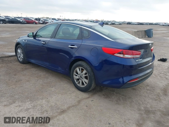2018 Kia Optima S with VIN 5XXGT4L33JG214404, listed as a IAAI auction lot 41517699 with 91,740 mi miles and . Bid and sale history available at DreamBid. Image 3.