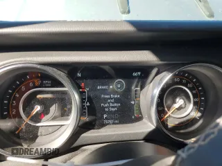 2021 Jeep Gladiator Overland с VIN 1C6HJTFG7ML553116, выставлен на аукционе Copart как лот 48115545 с пробегом 75 787 миль миль и Списание • Salvage title. История ставок и продаж доступна на DreamBid. Изображение 9.