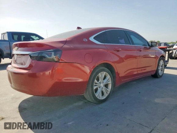2014 Chevrolet Impala LT with VIN 2G1115SL6E9236552, listed as a Copart auction lot 62386885 with Not provided miles and Clean title. Bid and sale history available at DreamBid. Image 3.
