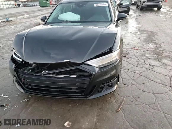 2020 Audi A8 L with VIN WAU8EAF82LN004241, listed as a Copart auction lot 86250664 with 0 mi miles and Salvage Title. Bid and sale history available at carsss.com. Image 13.