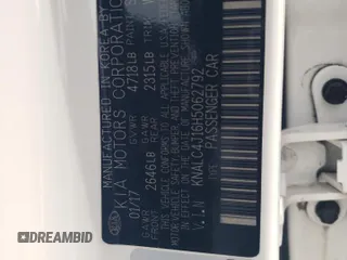 2017 Kia Cadenza Premium z VIN KNALC4J16H5062792, wystawiony jako Copart lot #57722725 z przebiegiem 103 174 mil mil oraz Szkoda całkowita • Salvage title. Historia ofert i sprzedaży dostępna na DreamBid. Obrazek 12.
