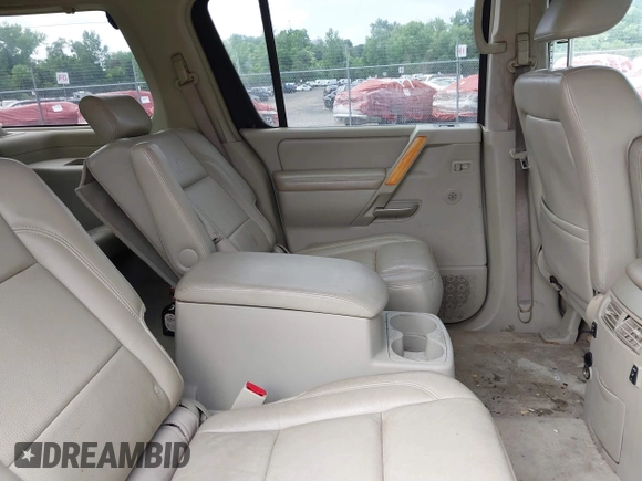 2006 Infiniti QX56 z VIN 5N3AA08C46N813016, wystawiony jako IAAI lot #42527826 z przebiegiem 155 626 mil mil oraz . Historia ofert i sprzedaży dostępna na DreamBid. Obrazek 8.