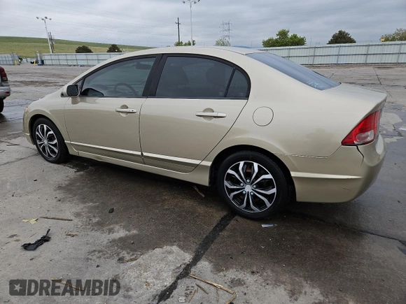 2008 Honda Civic LX with VIN 1HGFA16558L069651, listed as a Copart auction lot 54701515 with 169,910 mi miles and Clean Title. Bid and sale history available at DreamBid. Image 2.
