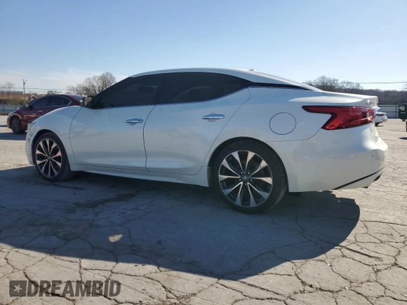 2016 Nissan Maxima SV z VIN 1N4AA6AP7GC431806, wystawiony jako Copart lot #49402435 z przebiegiem 71 426 mil mil oraz Szkoda całkowita • Salvage title. Historia ofert i sprzedaży dostępna na DreamBid. Obrazek 2.