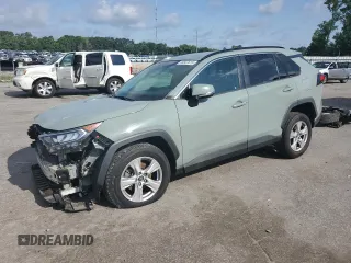 2020 Toyota RAV4 XLE with VIN 2T3P1RFV2LC084813, listed as a Copart auction lot 59567615 with 126,676 mi miles and Salvage title. Bid and sale history available at DreamBid. Image 1.