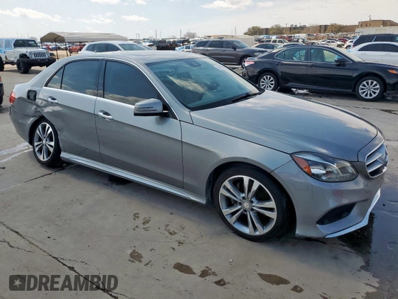 2014 Mercedes-Benz E 350 Sport with VIN WDDHF5KB5EA844605, listed as a Copart auction lot 45709005 with 92,804 mi miles and Salvage title. Bid and sale history available at DreamBid. Image 4.