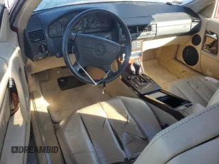 1995 Mercedes-Benz SL with VIN WDBFA76E4SF105819, listed as a Copart auction lot 89120625 with 117,526 mi miles and Salvage title. Bid and sale history available at DreamBid. Image 8.