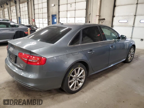 2015 Audi A4 Premium with VIN WAUBFAFL1FN013864, listed as a Copart auction lot 51519275 with 106,232 mi miles and Salvage Title. Bid and sale history available at carsss.com. Image 3.