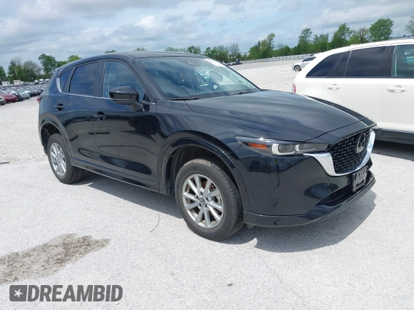2024 Mazda CX-5 S Select with VIN JM3KFBBL1R0503003, listed as a IAAI auction lot 42149860 with 23,133 mi miles and . Bid and sale history available at DreamBid. Image 1.