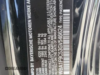 2016 BMW 2 Series 228i with VIN WBA1F9C53GV546624, listed as a Copart auction lot 57800425 with 96,608 mi miles and Salvage title. Bid and sale history available at DreamBid. Image 12.