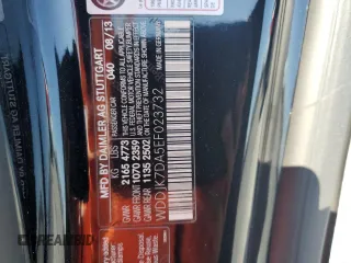 2014 Mercedes-Benz SL-Class SL 550 with VIN WDDJK7DA5EF023732, listed as a Copart auction lot 43949695 with 44,841 mi miles and Salvage Title. Bid and sale history available at carsss.com. Image 13.