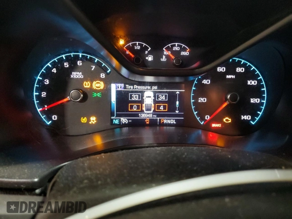 2018 GMC Canyon 4WD All Terrain w/Cloth with VIN 1GTG6CEN2J1126648, listed as a Copart auction lot 41631325 with 136,948 mi miles and Salvage Title. Bid and sale history available at carsss.com. Image 9.