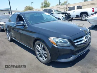 2016 Mercedes-Benz C 300 with VIN 55SWF4JBXGU146464, listed as a IAAI auction lot 42755870 with 62,033 mi miles and . Bid and sale history available at DreamBid. Image 1.