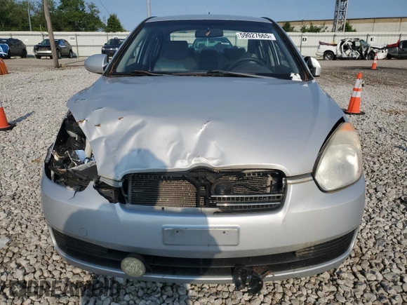 2009 Hyundai Accent Auto GLS с VIN KMHCN46C79U305004, выставлен на аукционе Copart как лот 59027665 с пробегом 162 740 миль миль и Списание • Salvage title. История ставок и продаж доступна на DreamBid. Изображение 5.