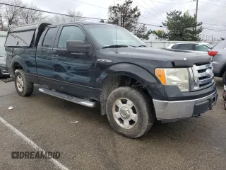2009 Ford F-150 STX with VIN 1FTRX14849FB10391, listed as a Copart auction lot 51786125 with 263,228 mi miles and Salvage Title. Bid and sale history available at carsss.com. Image 4.