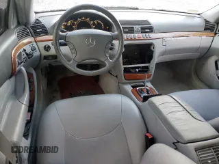 2002 Mercedes-Benz S 430 with VIN WDBNG70J32A302767, listed as a Copart auction lot 48614205 with Not provided miles and Clean title. Bid and sale history available at DreamBid. Image 8.