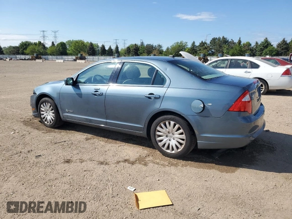 2012 Ford Fusion Hybrid z VIN 3FADP0L33CR288819, wystawiony jako Copart lot #56697025 z przebiegiem 65 486 mil mil oraz Szkoda całkowita • Salvage title. Historia ofert i sprzedaży dostępna na DreamBid. Obrazek 2.