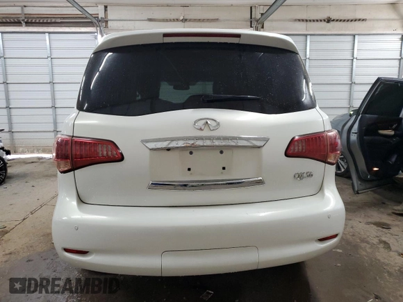 2013 Infiniti QX56 with VIN JN8AZ2NF8D9530371, listed as a Copart auction lot 79026334 with 117,131 mi miles and Salvage Title. Bid and sale history available at carsss.com. Image 6.