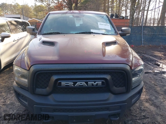 2017 Ram 1500 Rebel with VIN 1C6RR7YT6HS760106, listed as a IAAI auction lot 41671874 with 102,101 mi miles and . Bid and sale history available at DreamBid. Image 12.
