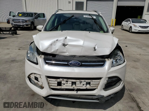 2016 Ford Escape Titanium with VIN 1FMCU9J94GUB31594, listed as a Copart auction lot 51690565 with 119,699 mi miles and Salvage Title. Bid and sale history available at DreamBid. Image 5.
