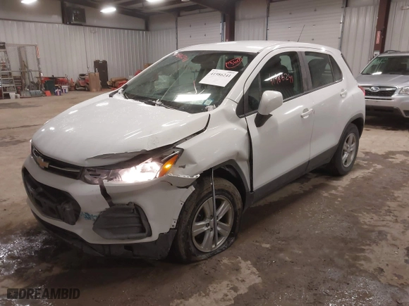 2018 Chevrolet Trax LS with VIN KL7CJNSB2JB694599, listed as a IAAI auction lot 41986241 with 66,965 mi miles. Bid and sale history available at carsss.com. Image 17.