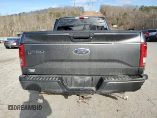 2017 Ford F-150 XL with VIN 1FTEX1EP4HFA17888, listed as a Copart auction lot 44005895 with 146,559 mi miles and Salvage Title. Bid and sale history available at carsss.com. Image 6.