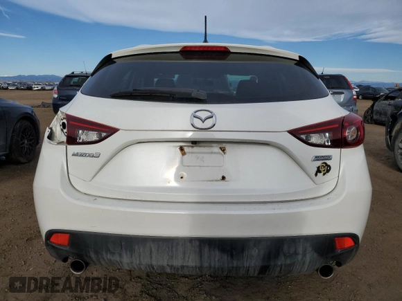 2016 Mazda 3 i Sport with VIN JM1BM1J74G1337385, listed as a Copart auction lot 48354895 with 75,167 mi miles and Salvage Title. Bid and sale history available at DreamBid. Image 6.